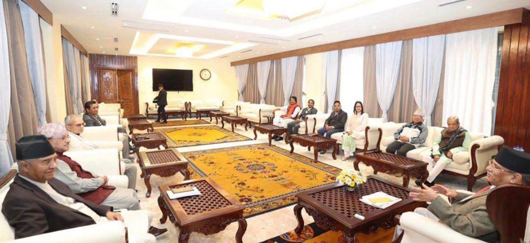 सत्तारुढ गठबन्धनको बैठक निष्कर्षविहीन, आज फेरि बस्दै